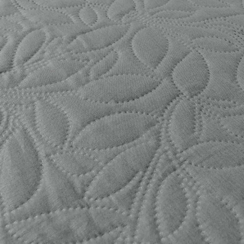 Bedsprei Flowers - Zilver
