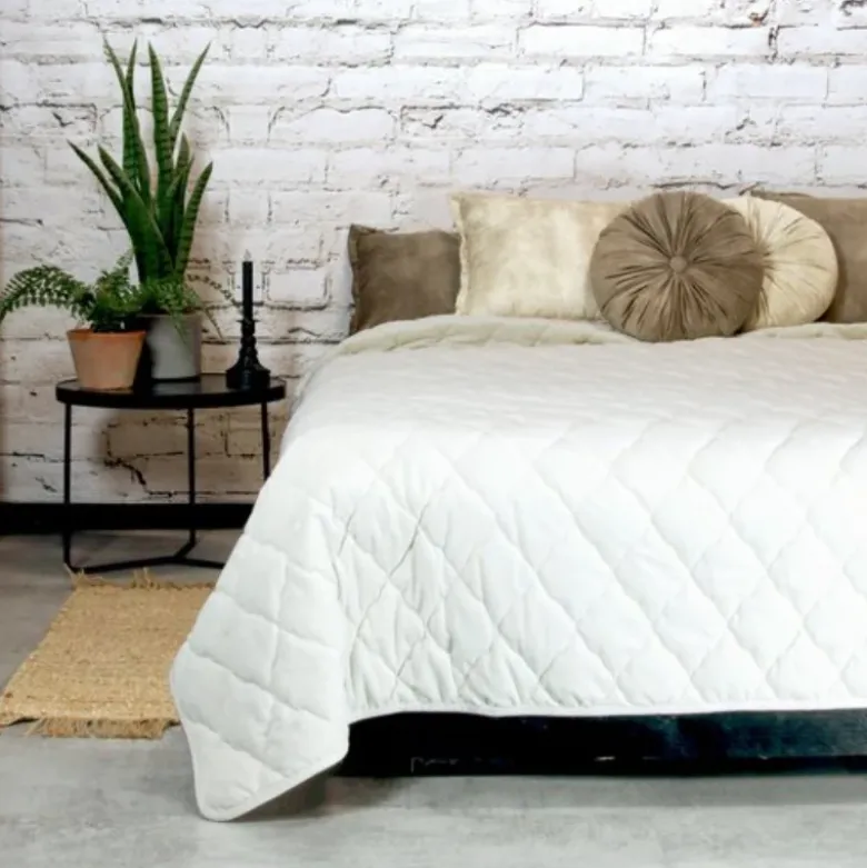 Bedsprei Jenny - Wit