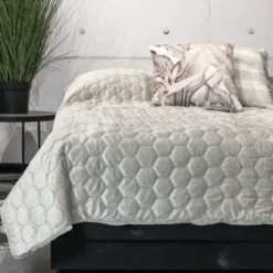 Bedsprei Peggy - Wit