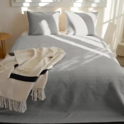 Bedsprei Rope - Zilver