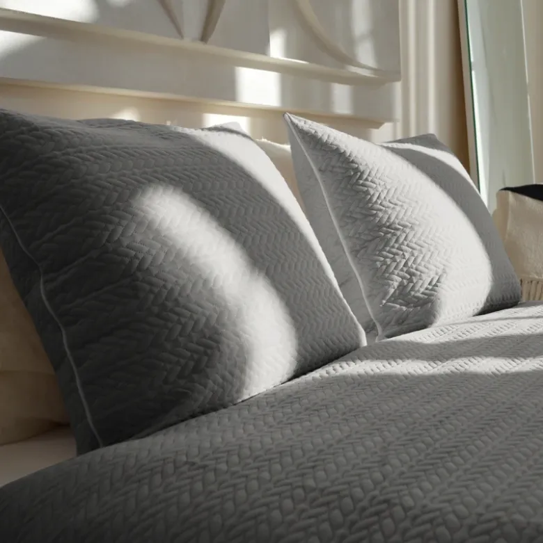 Bedsprei Rope - Zilver
