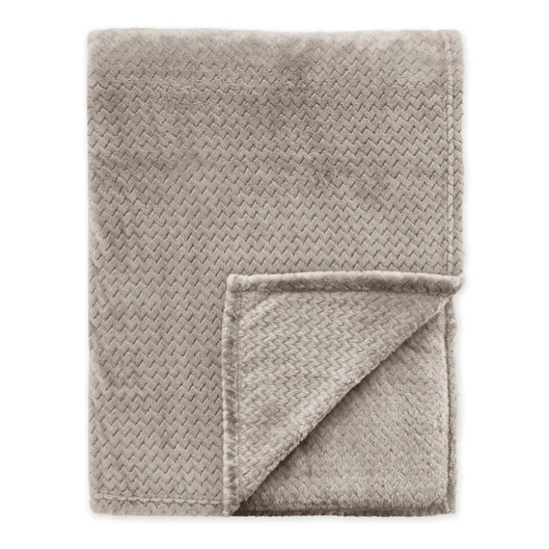 Bedsprei V-Bone - Taupe
