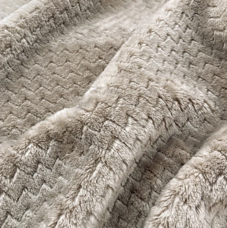 Bedsprei V-Bone - Taupe
