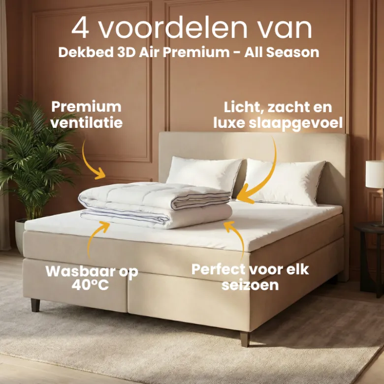 Dekbed 3D Air Premium - All Season