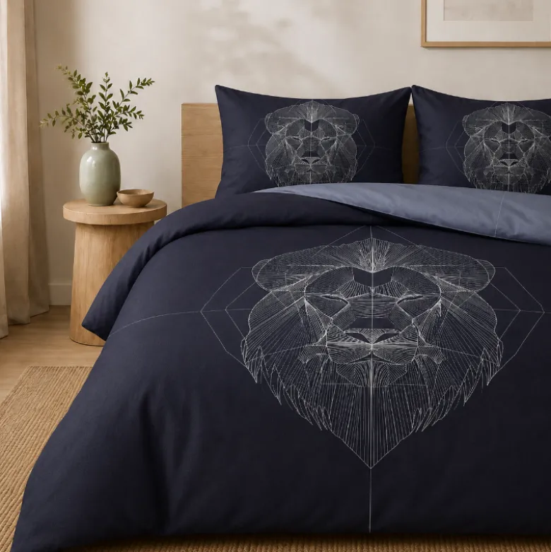 Dekbedovertrek Geometric Roar