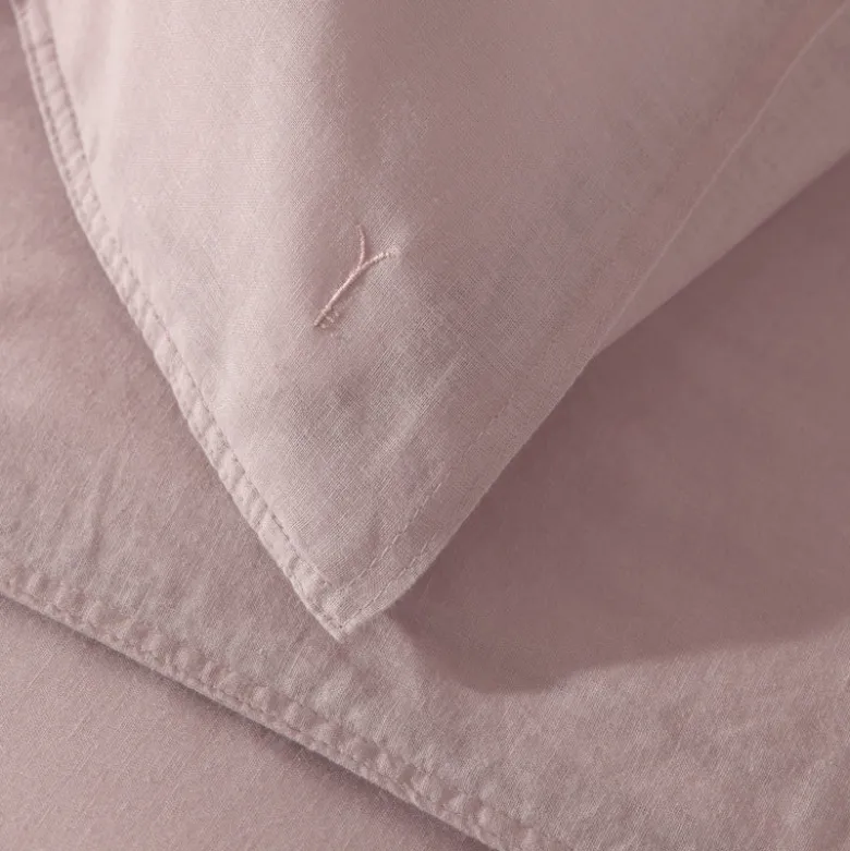 Dekbedovertrek Linnen - Petal Pink