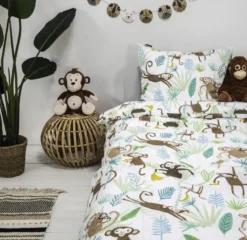Dekbedovertrek Monkey Mania