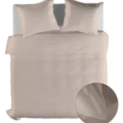 Dekbedovertrek Percale-Katoen - Beige