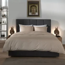Dekbedovertrek Percale-Katoen - Beige