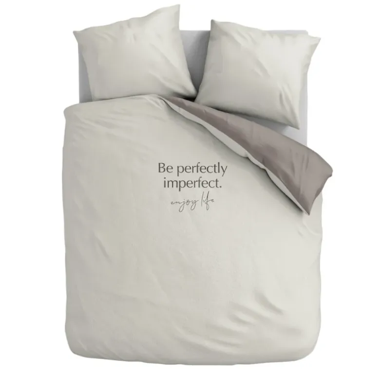 Dekbedovertrek Percale-Katoen - Perfectly Imperfect