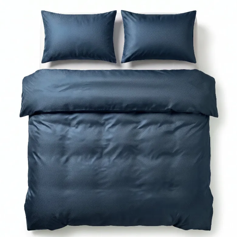 Dekbedovertrek Satin Point - Navy