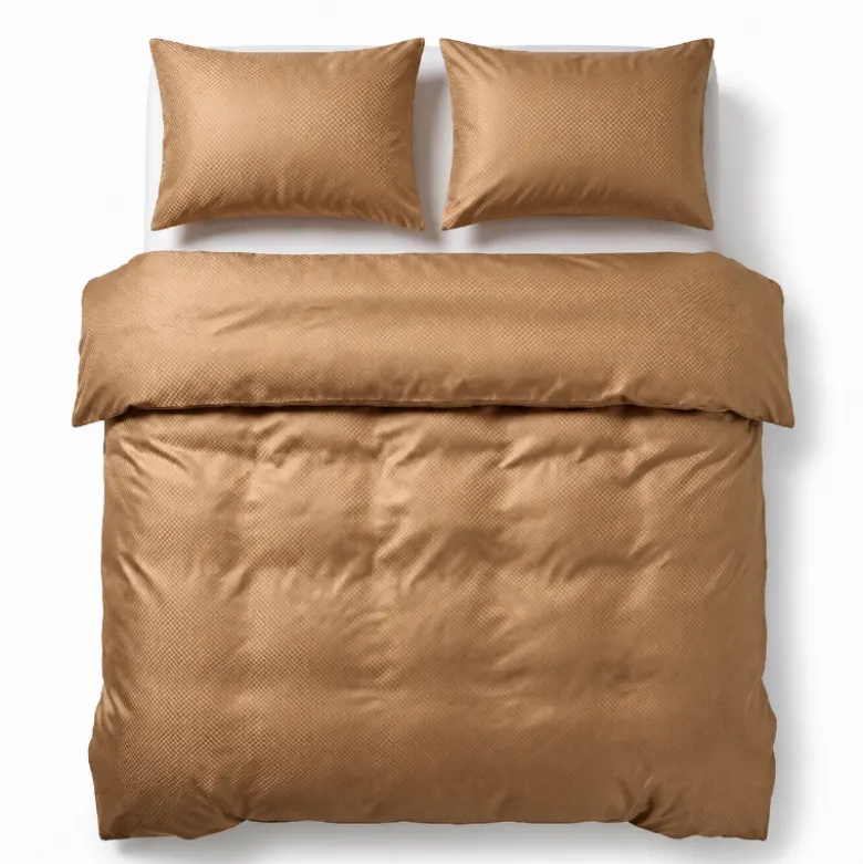 Dekbedovertrek Satin Point - Taupe
