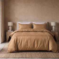Dekbedovertrek Satin Point - Taupe