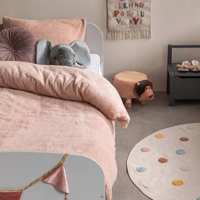 Dekbedovertrek Teddy Kids - Roze