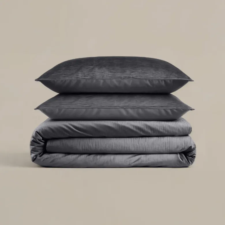 Dekbedovertrek Velvet Cartier - Antraciet
