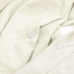 Dekbedovertrek Velvet Uni - Creme