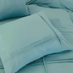 Dekbedovertrek Washed Tufted - Groen