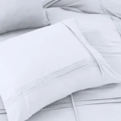 Dekbedovertrek Washed Tufted - Wit