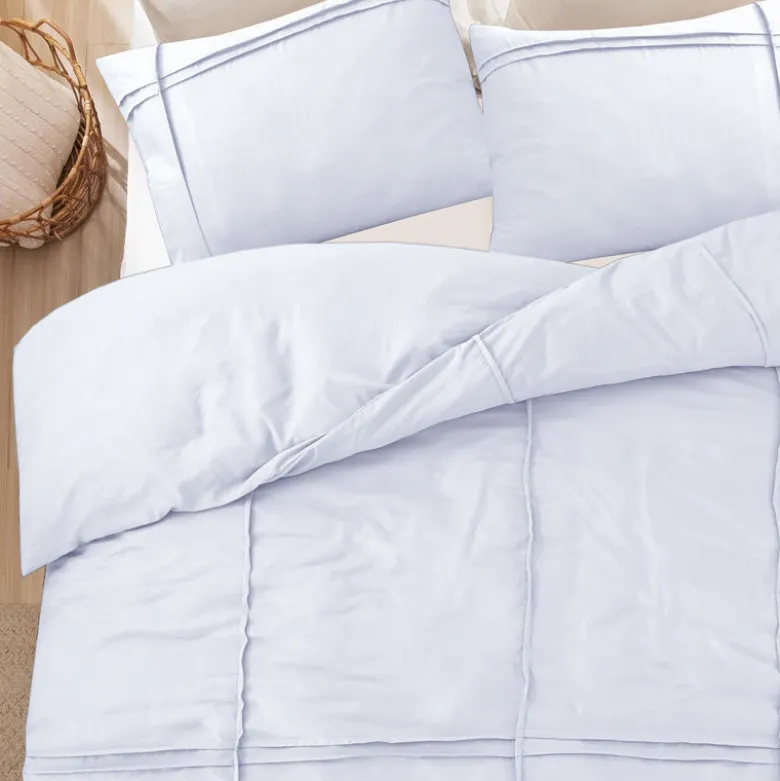 Dekbedovertrek Washed Tufted - Wit