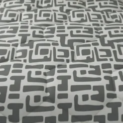 Easy Dekbed Zonder Overtrek - Abstract - Grijs
