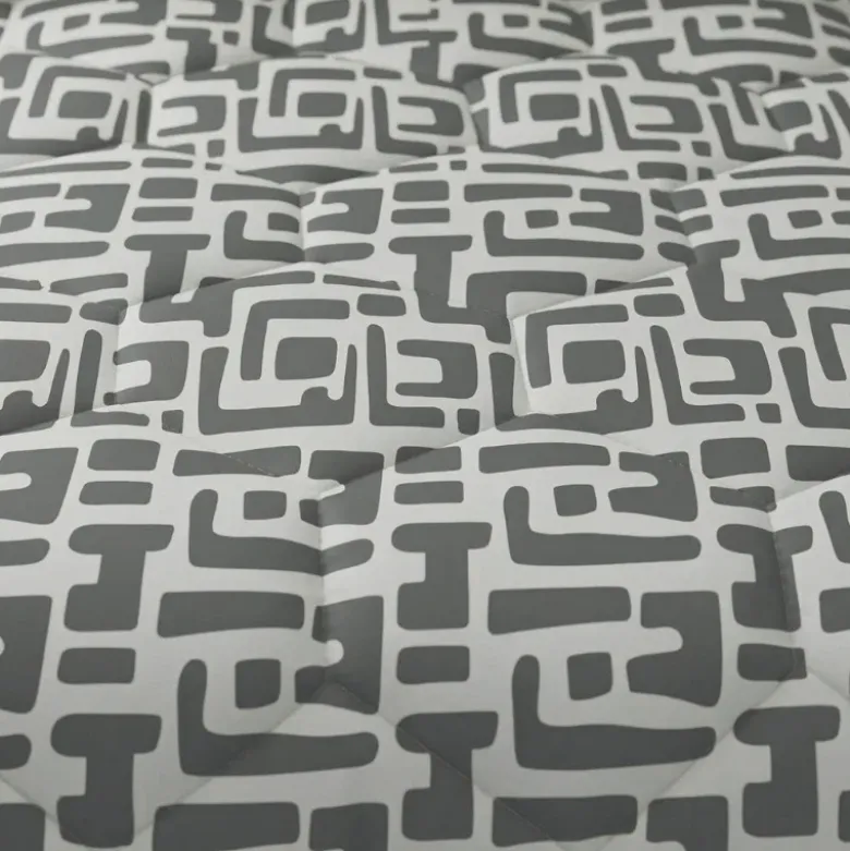 Easy Dekbed Zonder Overtrek - Abstract - Grijs