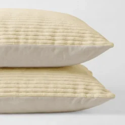 Easy Dekbed Zonder Overtrek Corduroy - Champagne/Taupe