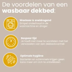 Easy Dekbed Zonder Overtrek - Curvy Lines