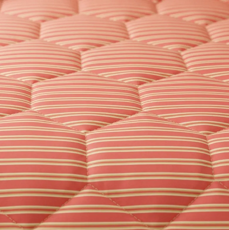 Easy Dekbed Zonder Overtrek - Double Stripe - Roze