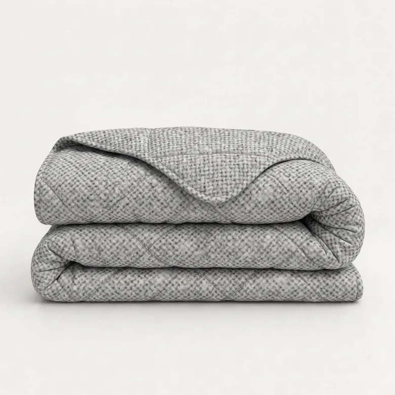 Easy Dekbed Zonder Overtrek Denim - Grijs