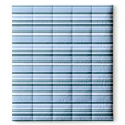 Easy Dekbed Zonder Overtrek - Horizontal Lines - Navy