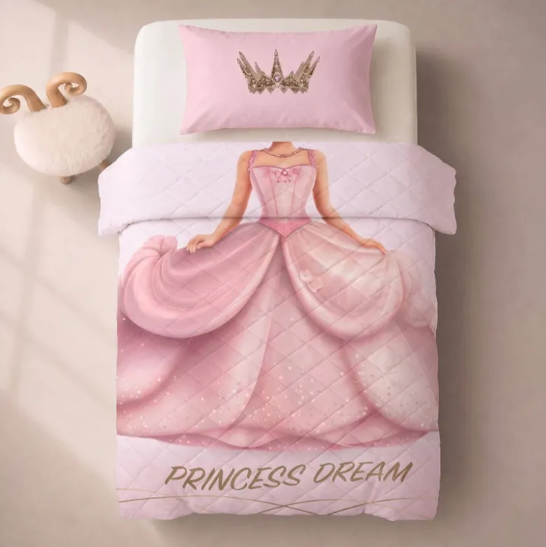Easy Dekbed Zonder Overtrek Kids - Prinses