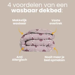Easy Dekbed Zonder Overtrek - Layered Rainbows