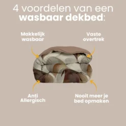 Easy Dekbed Zonder Overtrek - Modern Flow