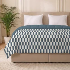 Easy Dekbed Zonder Overtrek - Pastel Rectangles