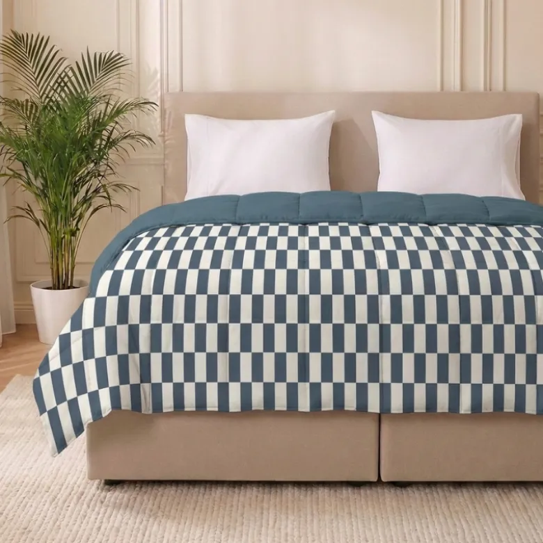 Easy Dekbed Zonder Overtrek - Pastel Rectangles