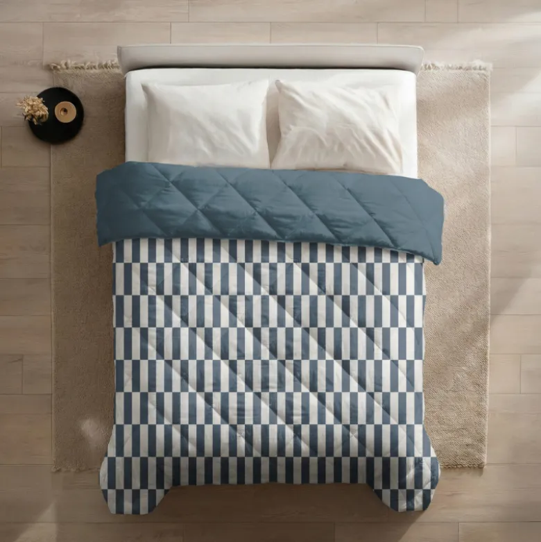 Easy Dekbed Zonder Overtrek - Pastel Rectangles