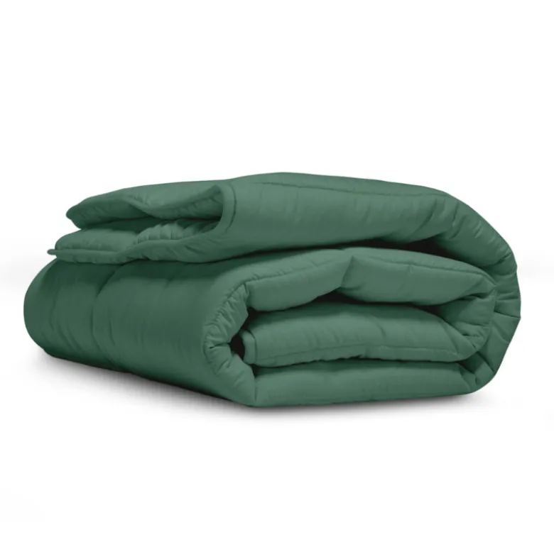 Easy Dekbed Zonder Overtrek - Stone Washed - Groen