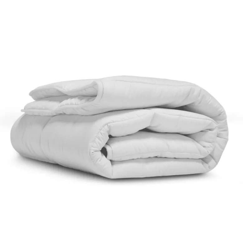Easy Dekbed Zonder Overtrek - Stone Washed - Zilvergrijs