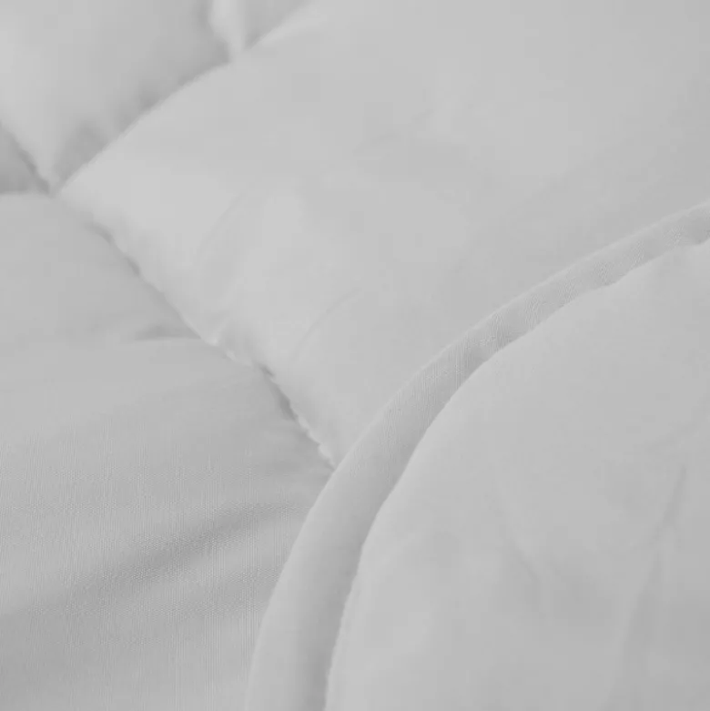 Easy Dekbed Zonder Overtrek - Stone Washed - Zilvergrijs