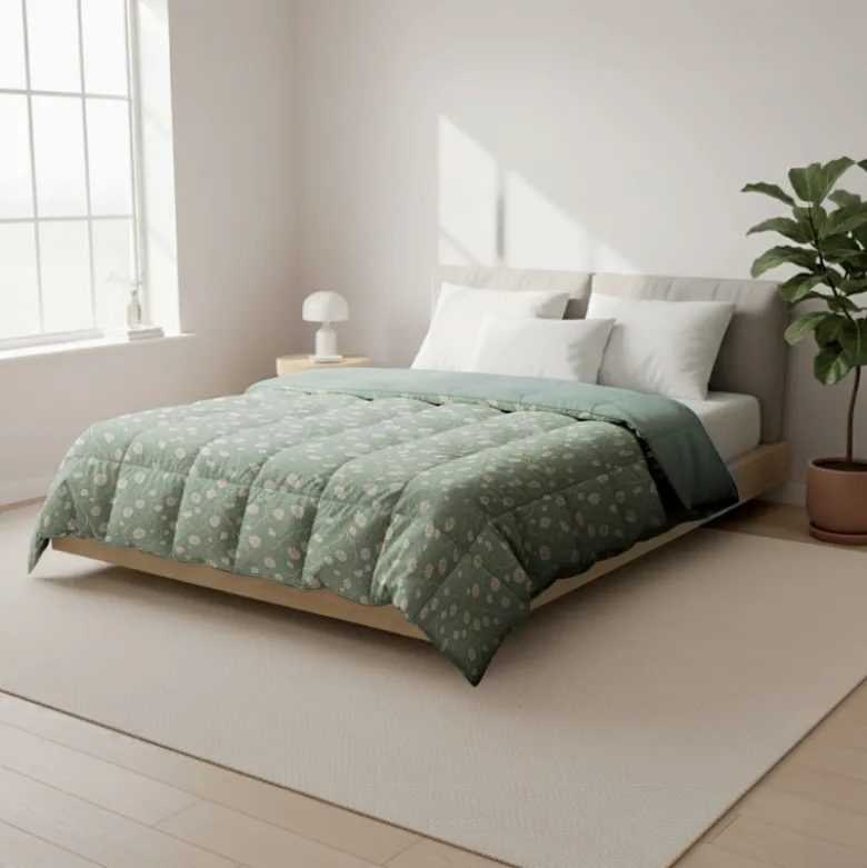 Easy Dekbed Zonder Overtrek - Traditional Flower