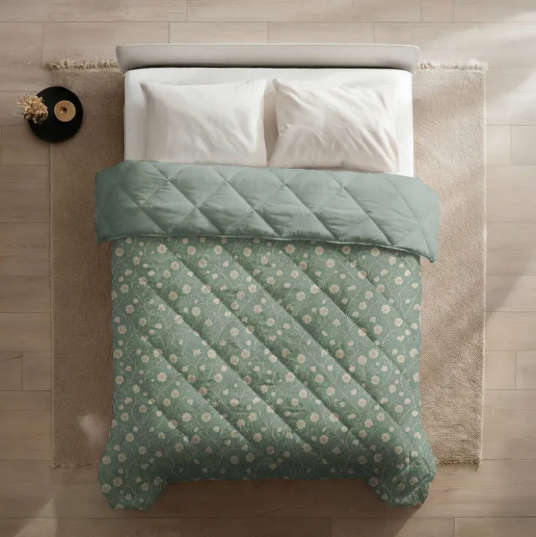 Easy Dekbed Zonder Overtrek - Traditional Flower