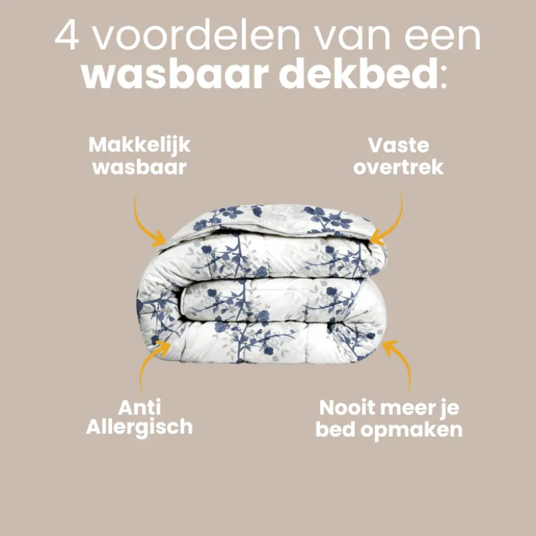 Easy Dekbed Zonder Overtrek - Tranquility