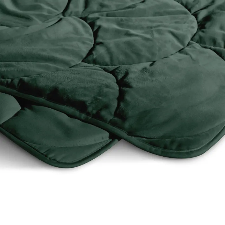 Easy Dekbed Zonder Overtrek - Velvet - Donkergroen