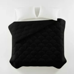 Easy Dekbed Zonder Overtrek - Velvet - Zwart