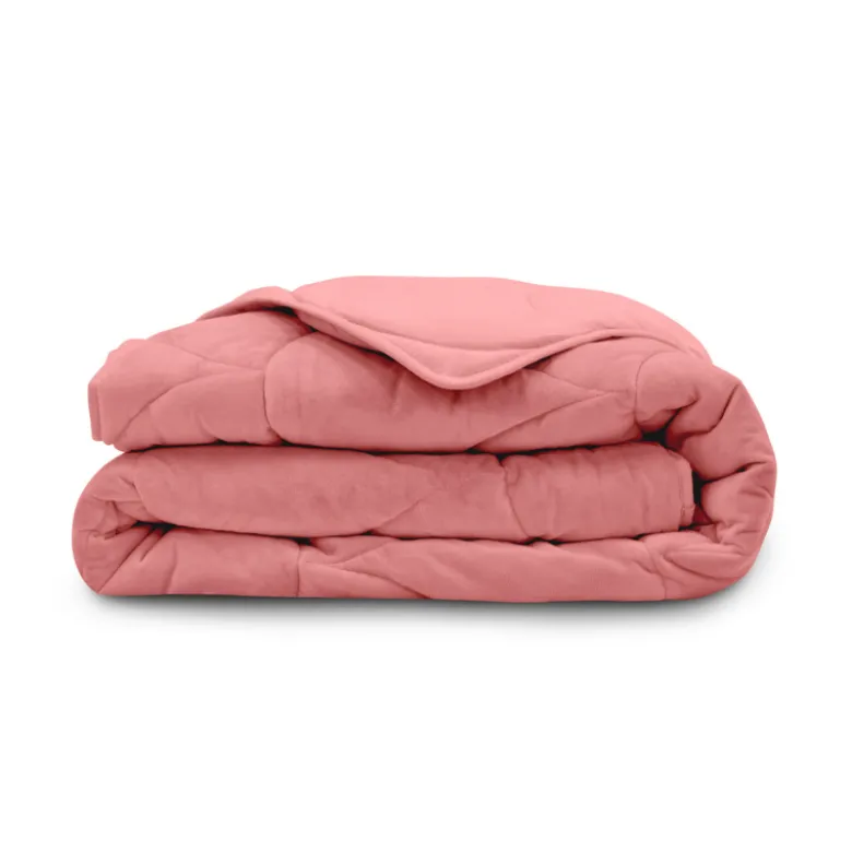 Easy Dekbed Zonder Overtrek - Velvet - Roze