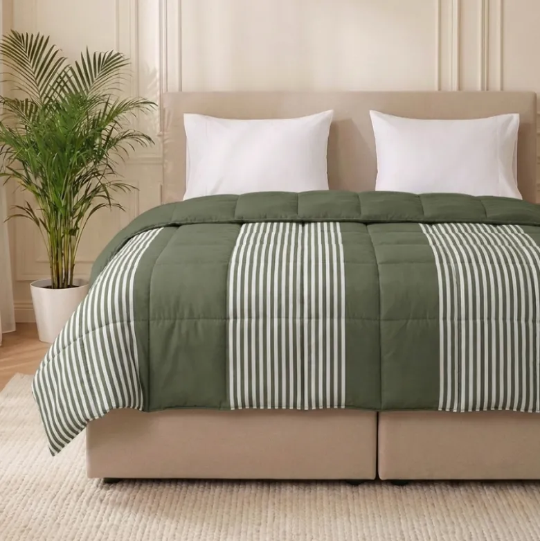Easy Dekbed Zonder Overtrek - Vertical Lines