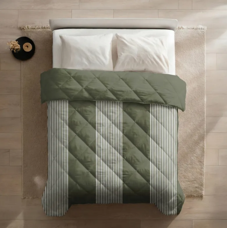 Easy Dekbed Zonder Overtrek - Vertical Lines