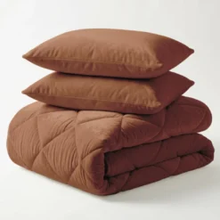 Easy Dekbed Zonder Overtrek - Velvet - Mocha Mousse