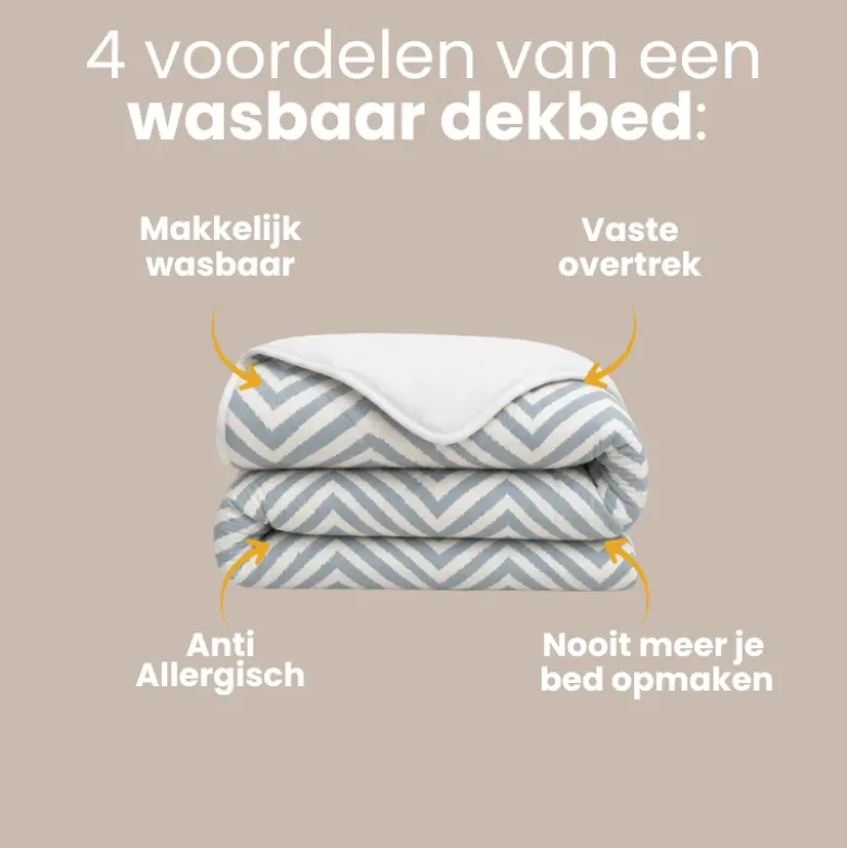 Easy Dekbed Zonder Overtrek - Wavey