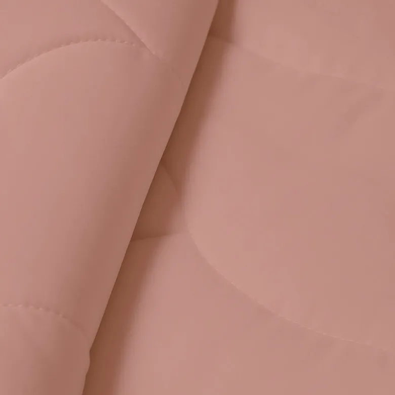 Easy Dekbed Zonder Overtrek Wave Uni - Roze